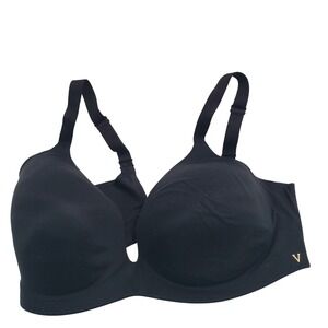 Victoria's Secret Black Lined Demi Bra 36DDD F80